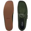 CLARKS MENS SHOE - GREEN SUEDE